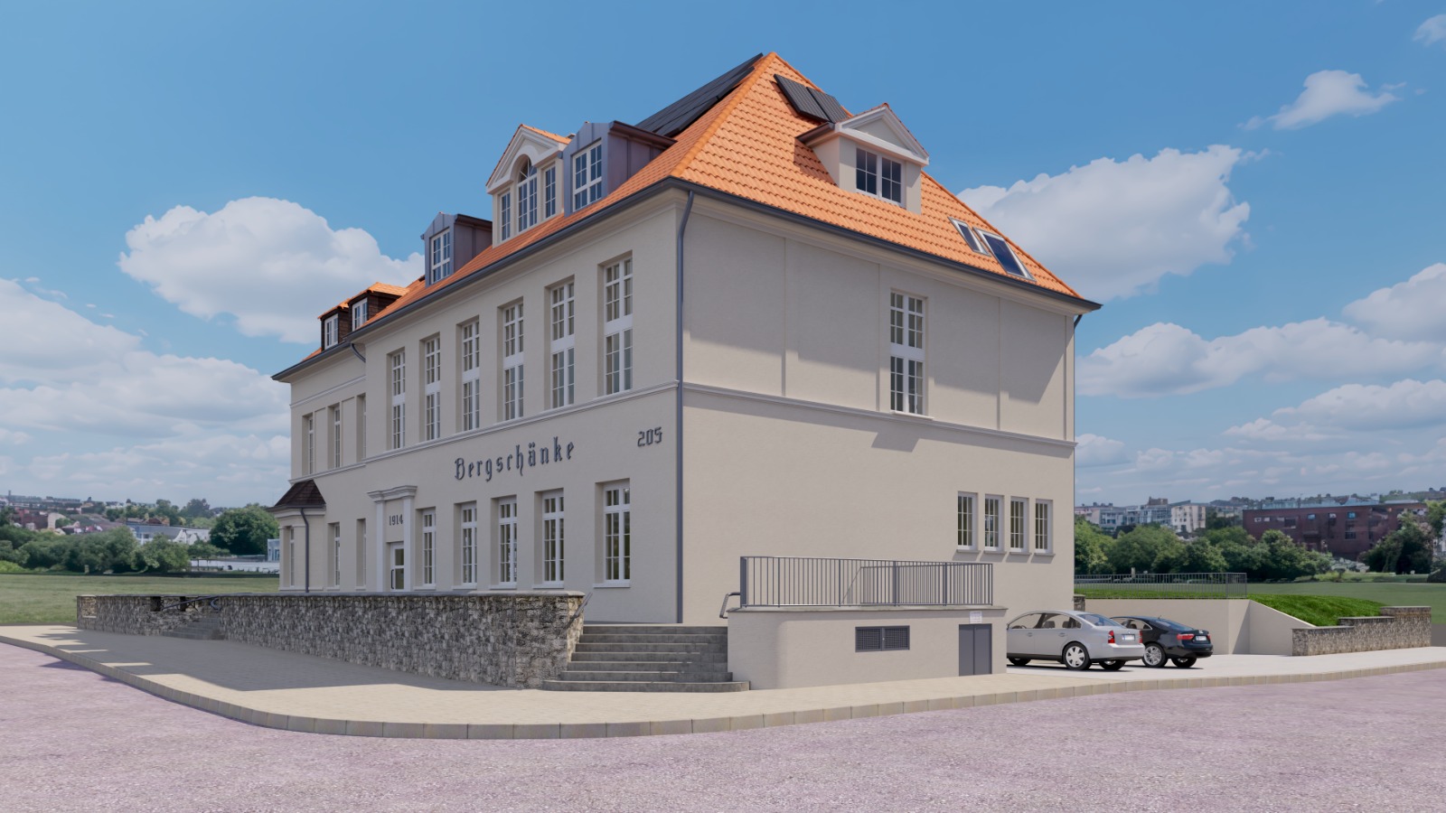 Heutige Außenansicht, Wittener Straße 205